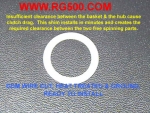 RG500 Clutch Anti Drag Shim